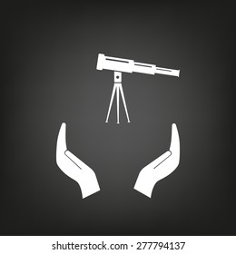 Telescope icon