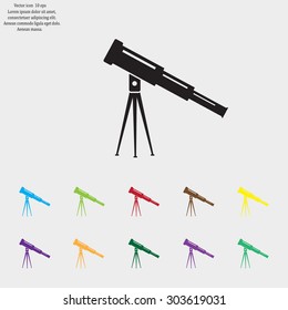 Telescope icon