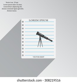 Telescope icon