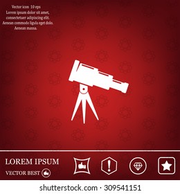 Telescope icon