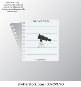 Telescope icon
