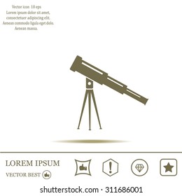 Telescope icon