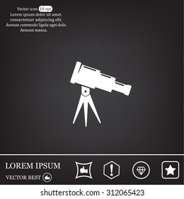 Telescope icon