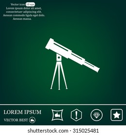 Telescope icon