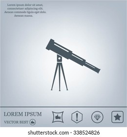 Telescope icon