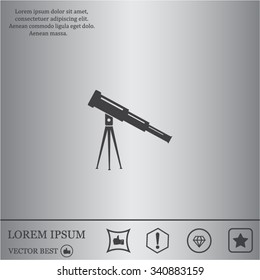 Telescope icon