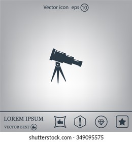 Telescope icon