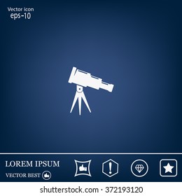 Telescope icon