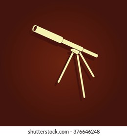 Telescope icon.