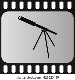 Telescope icon.