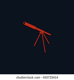 Telescope icon.