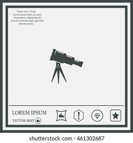 Telescope icon