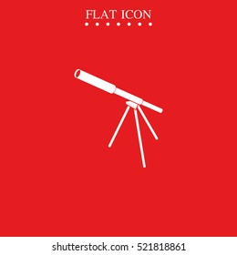 Telescope icon.