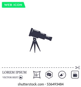 Telescope icon