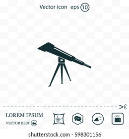 Telescope icon
