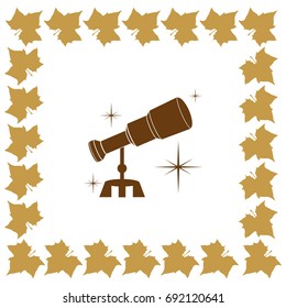 Telescope icon