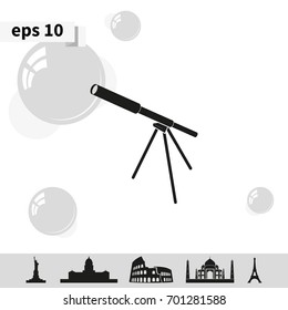 Telescope icon.