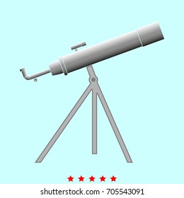 Telescope  icon .