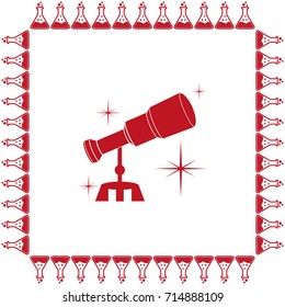 Telescope icon