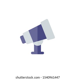 Telescope Icon , Astronomy Logo, Space Symbol .