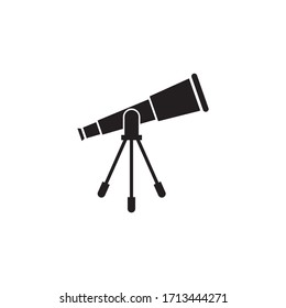 Telescope icon design isolated on white background