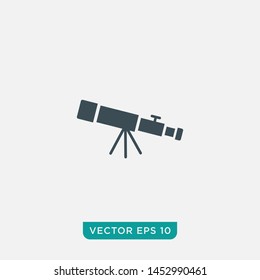 Telescope Icon Design, Vector EPS10