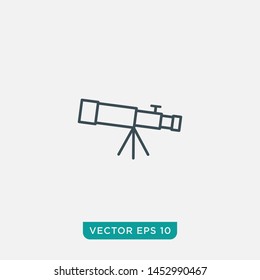 Telescope Icon Design, Vector EPS10