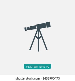 Telescope Icon Design, Vector EPS10