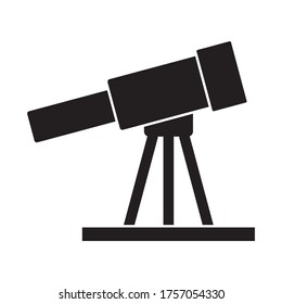 telescope icon, education icon vector