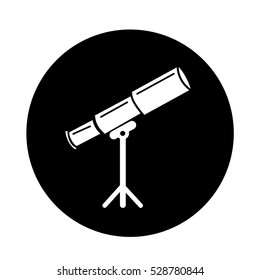 Telescope Icon illustration design