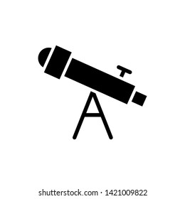 Telescope icon illustration isolated vector sign symbol