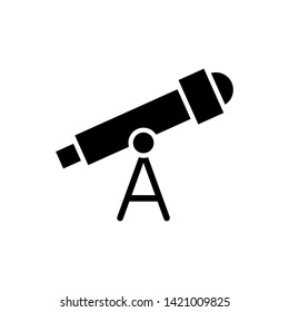 Telescope icon illustration isolated vector sign symbol