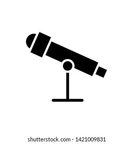 Telescope icon illustration isolated vector sign symbol