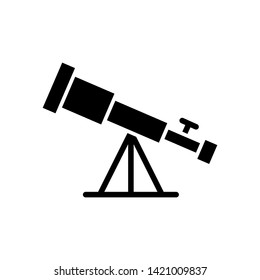 Telescope icon illustration isolated vector sign symbol