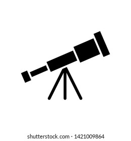 Telescope icon illustration isolated vector sign symbol