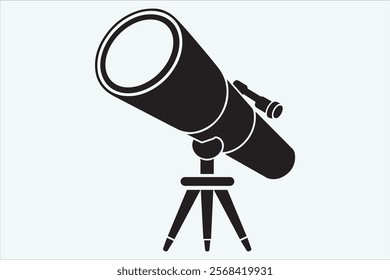 Telescope icon illustration isolated vector sign symbol design