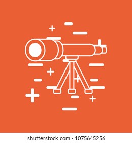telescope icon image