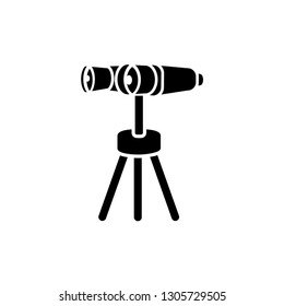 telescope icon logo template