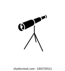 telescope icon logo template