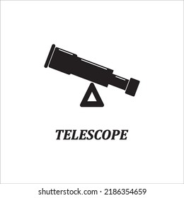 
diseño vectorial de icono telescopio