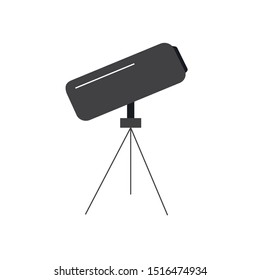 Telescope icon on a white background. vector