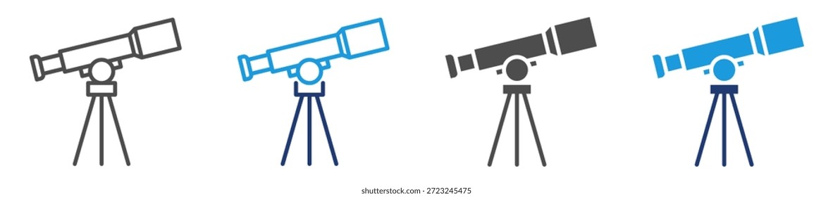 Teleskop-Symbolsatz
