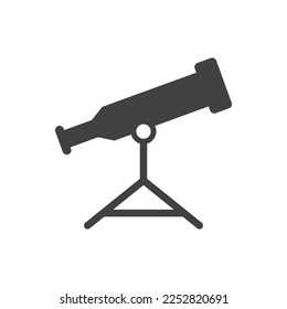 Telescope Icon Sign Symbol Vector