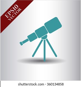 Icono o símbolo del telescopio