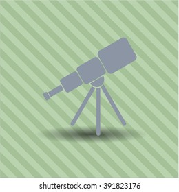 Icono o símbolo del telescopio