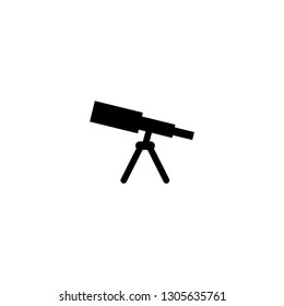 telescope icon vector