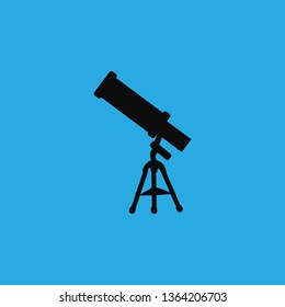 telescope icon vector