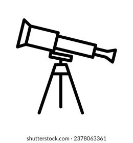 Telescope  icon vector design illustration