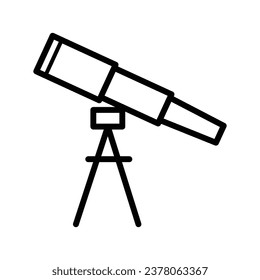 Telescope-Symbol, Vektorgrafik-Design