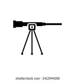 telescope icon vector design template
